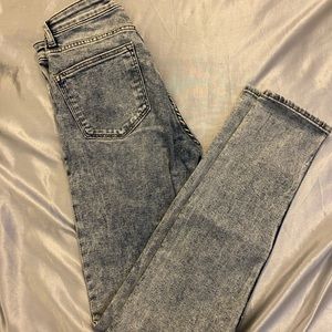 Acid wash Jeans